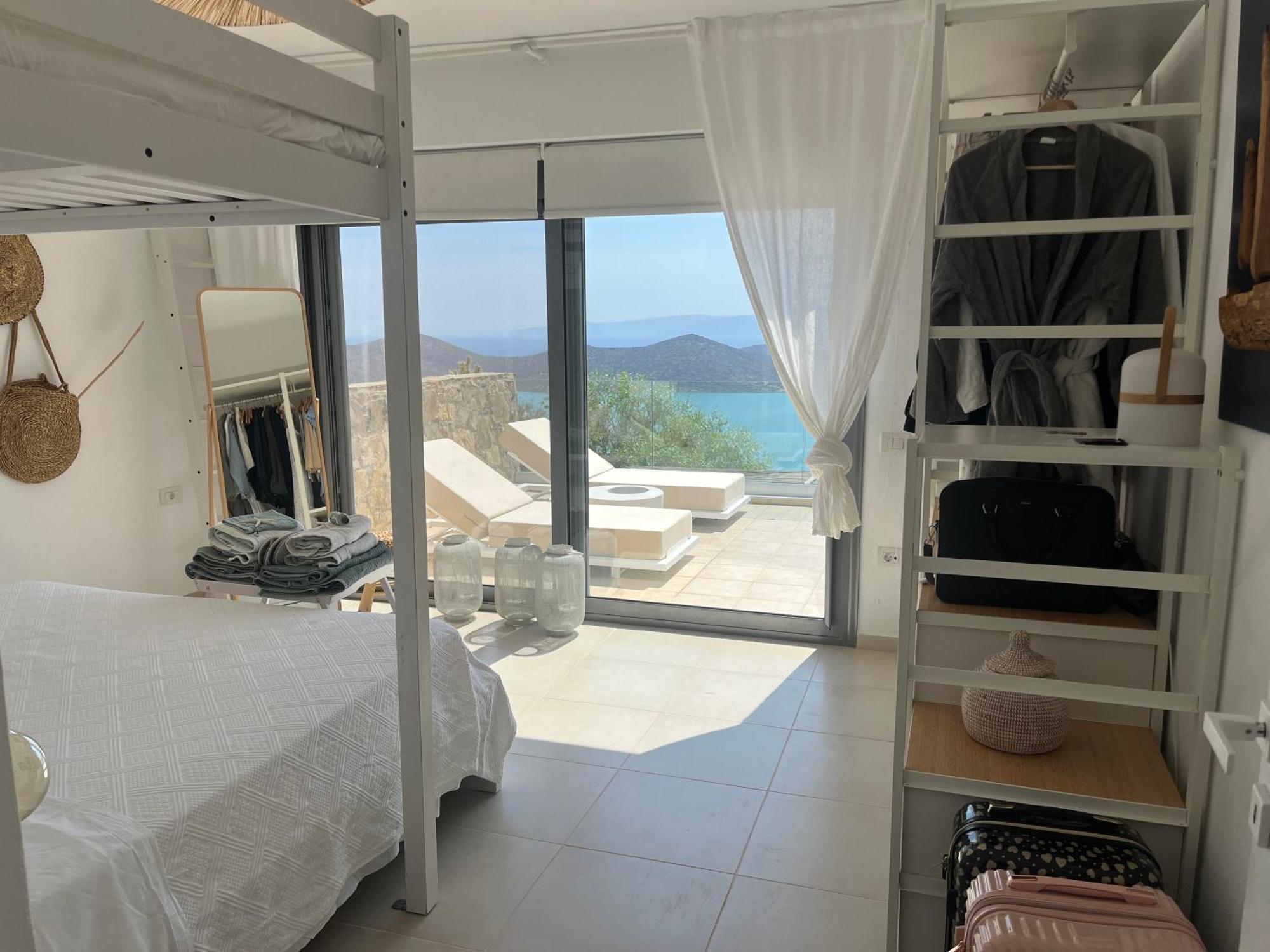 Villa Estee, Luxury Villa With Private Infinity Pool And Jacuzzi Elounda  Bagian luar foto