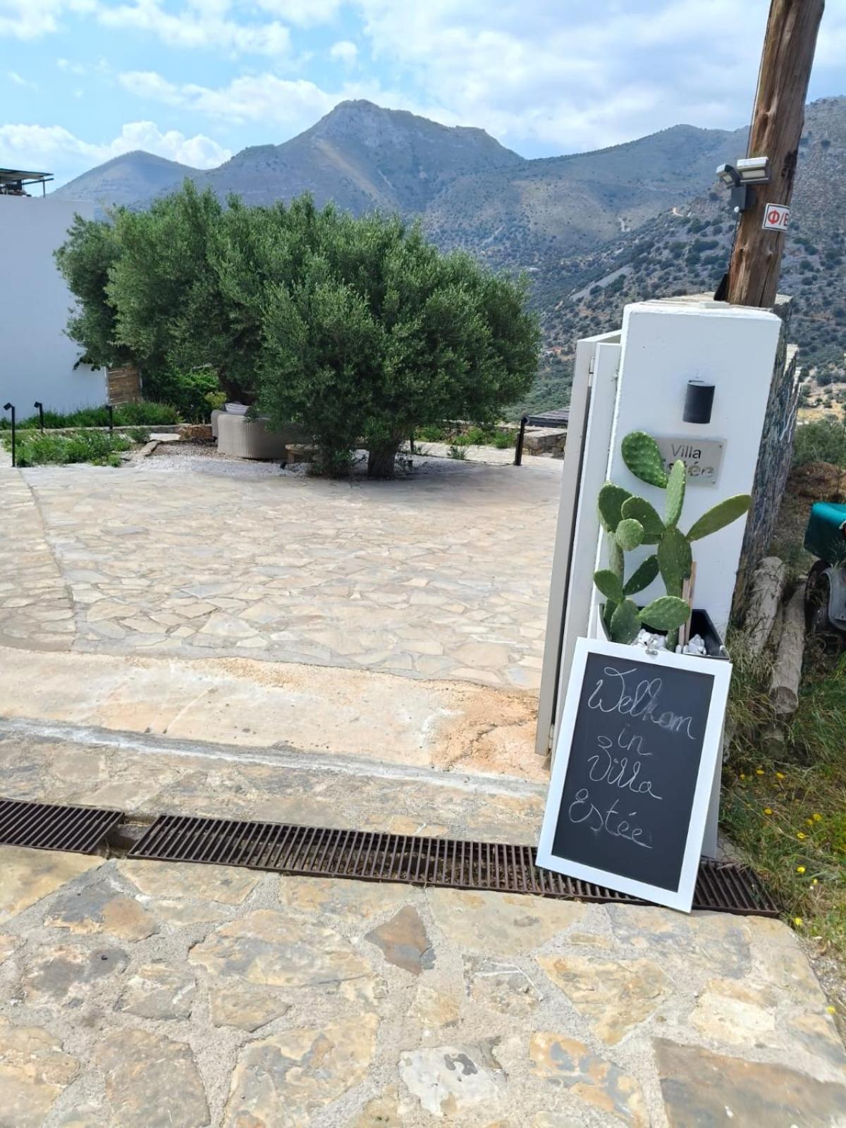 Villa Estee, Luxury Villa With Private Infinity Pool And Jacuzzi Elounda  Bagian luar foto