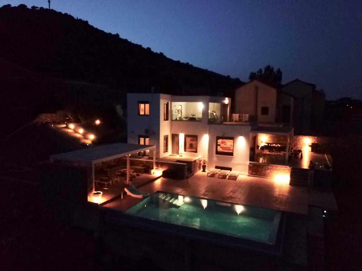 Villa Estee, Luxury Villa With Private Infinity Pool And Jacuzzi Elounda  Bagian luar foto